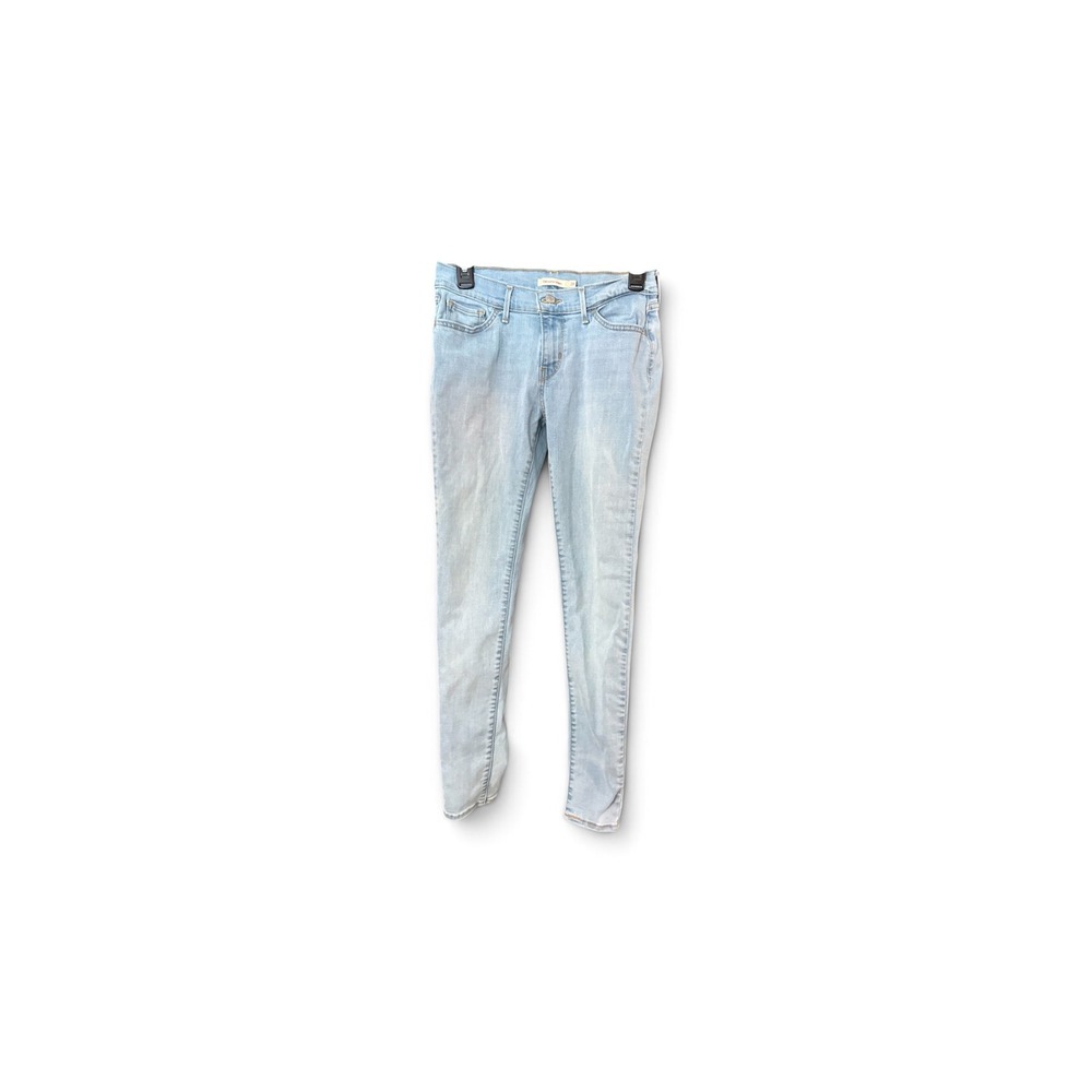 Levis 710 Super Skinny Jeans Womens 29 Light Wash Blue Denim Stretch 52404-0005